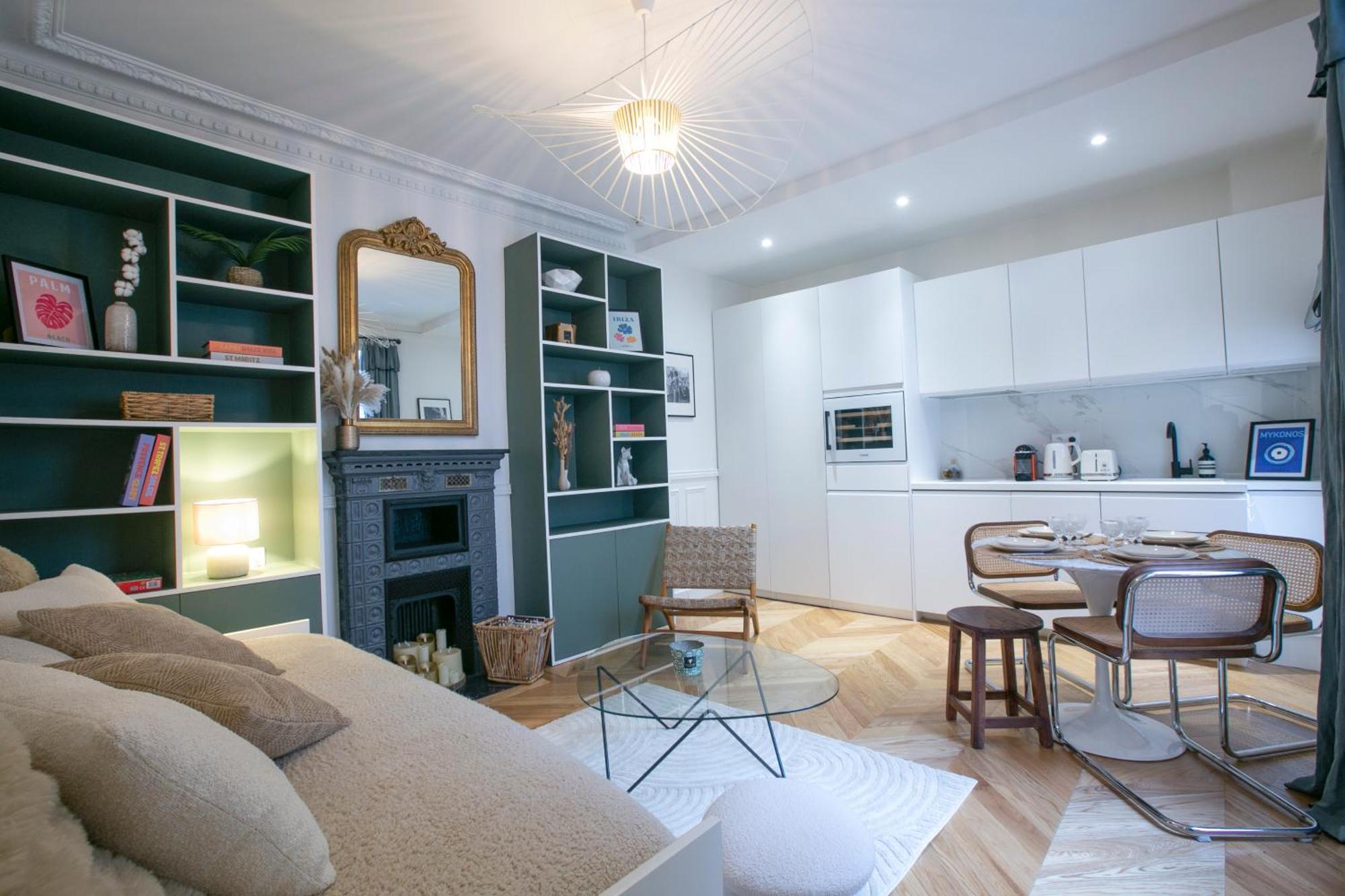 Lovely Apartment Near By Eiffel Tower - V90 Paris Exteriör bild